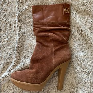 Michael Kors suede boots